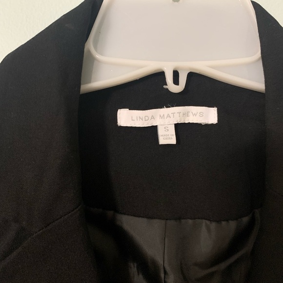 Linda Matthews Black Blazer - Picture 3 of 5